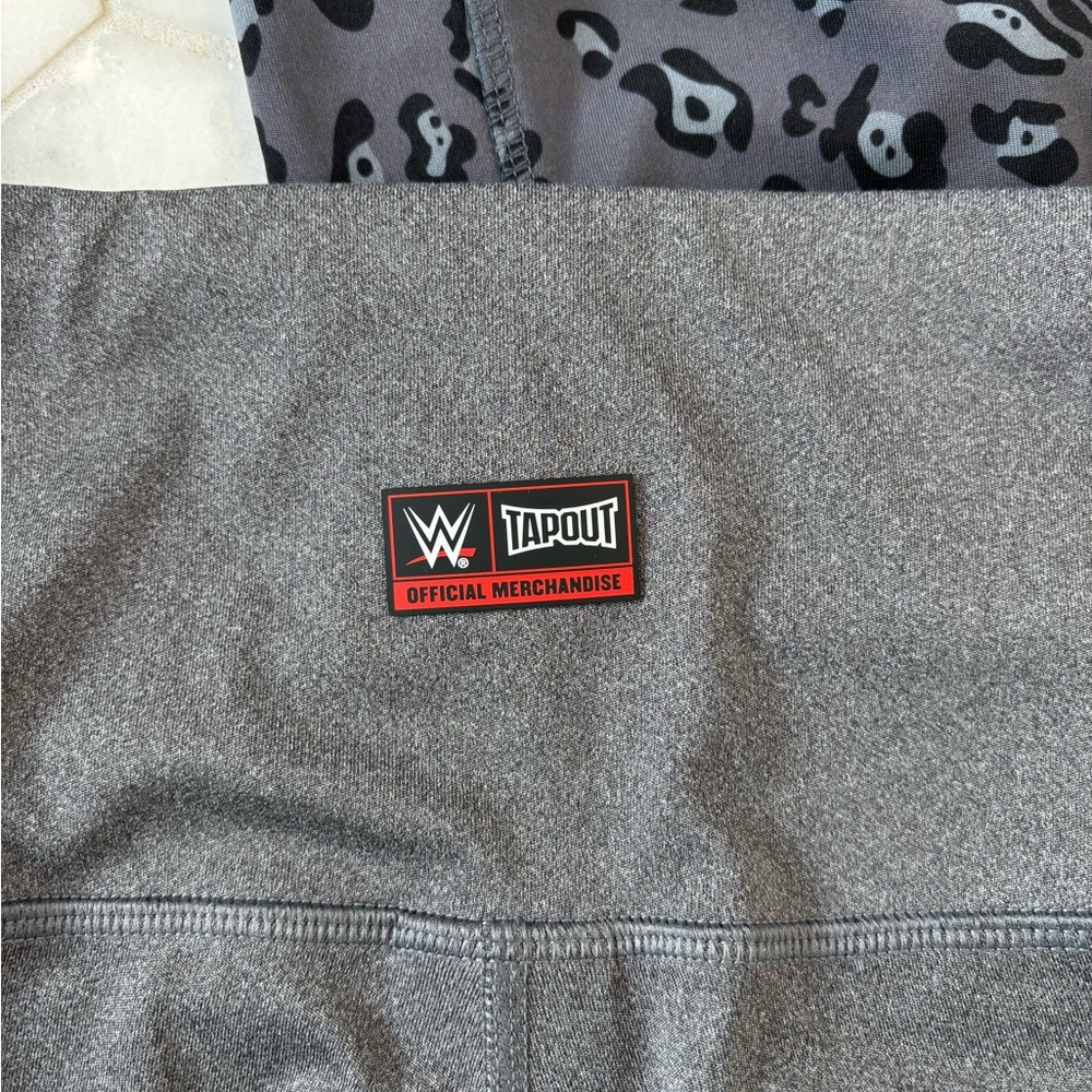 Tapout Gray Shorts and Legend Leopard Print Leggings size Medium - Picture 6 of 7